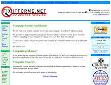 Tablet Screenshot of fixitforme.net